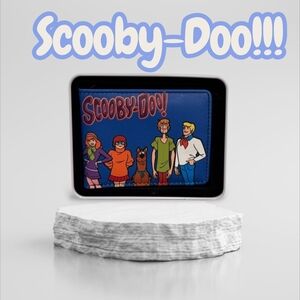 Scooby-Doo! Mystery Machine and Character Group Bifold Wallet New In Tin Box